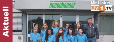 MinT-Mädchen bei Neuenhauser Maschinenfabrik