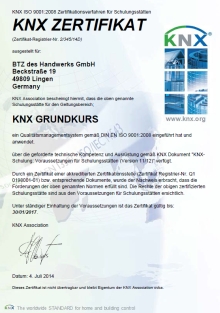 KNX-Zertifikat
